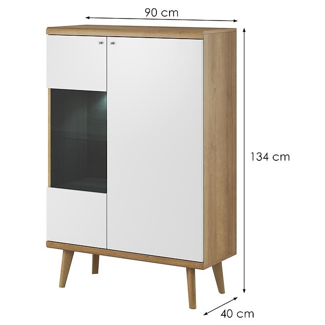 Kommode Primo 90cm Eiche Riviera