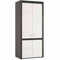 Schrank Sevilla 90cm Norwegische Kiefer/ Weiß