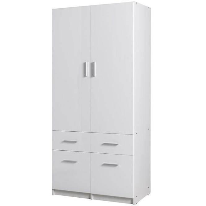 Schrank Snow 91cm Weiß