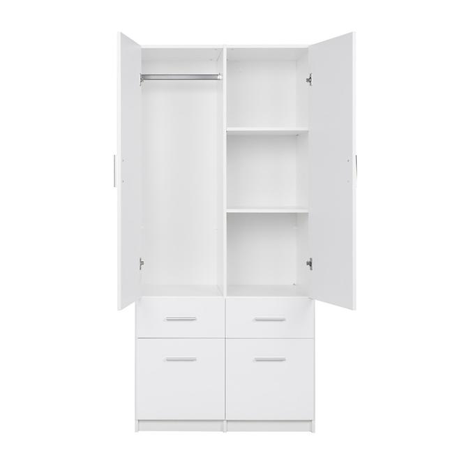 Schrank Snow 91cm Weiß