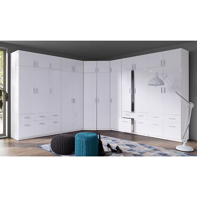 Schrank Snow 181cm Weiß