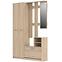 Garderobe Niko 135cm Eiche Sonoma