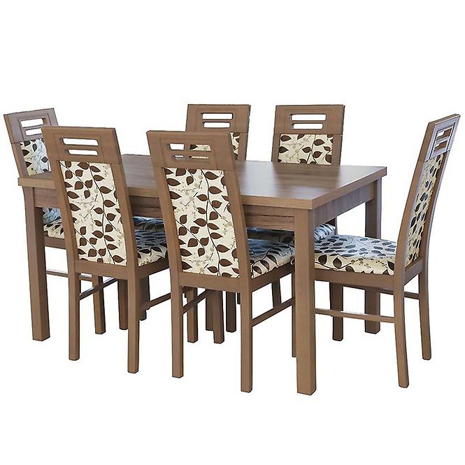 Esszimmer Set Slawek 1+6 ST624 160x90 KR349 eco