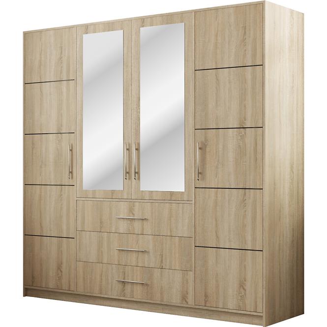 Schrank Bali 296cm Eiche Sonoma