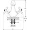 Waschbeckenarmatur Figra HB851-BU,2