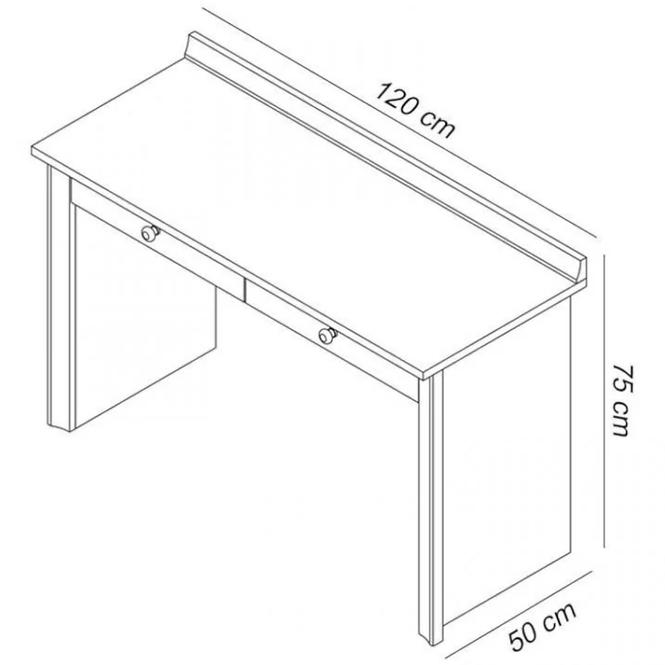 Nachttisch Finezja 120cm Eiche Sonoma