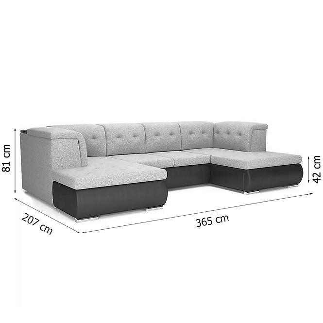 Ecksofa eko 4 + degas 12