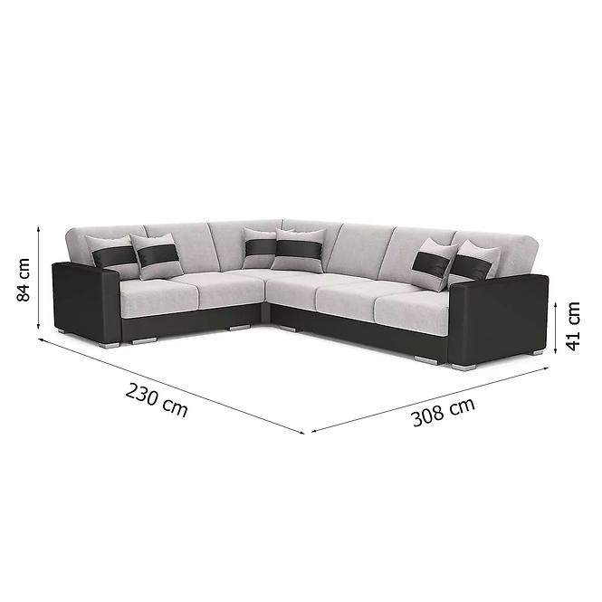 Ecksofa Nero madrid 125+inari 23be