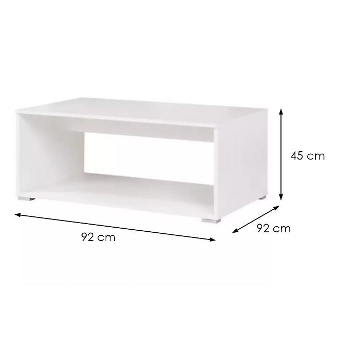 Couchtisch Cosmo 92cm Weiß