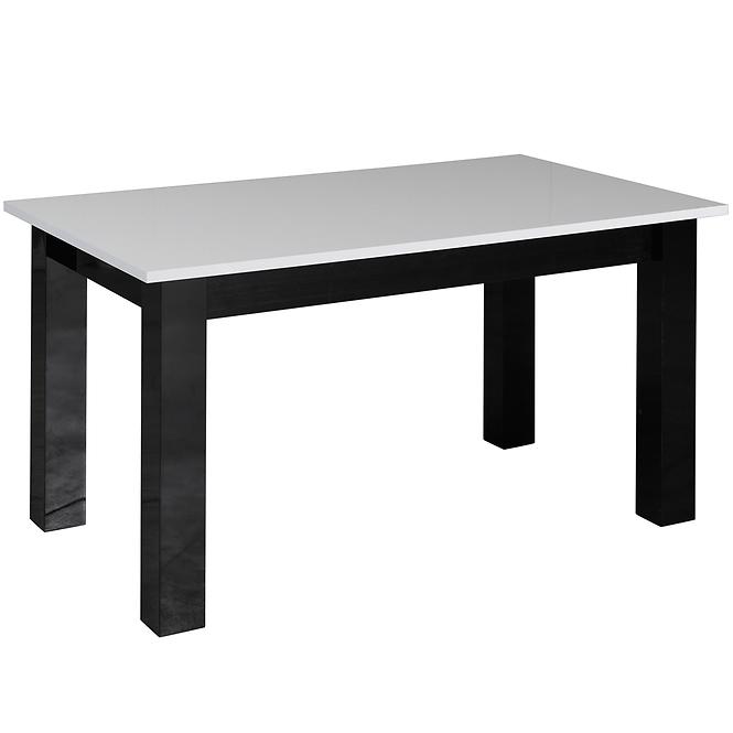 Couchtisch 102cm Weiß/Schwarz