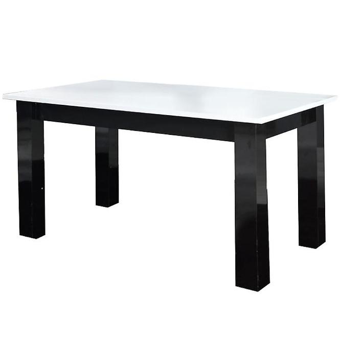 Couchtisch 102cm Weiß/Schwarz