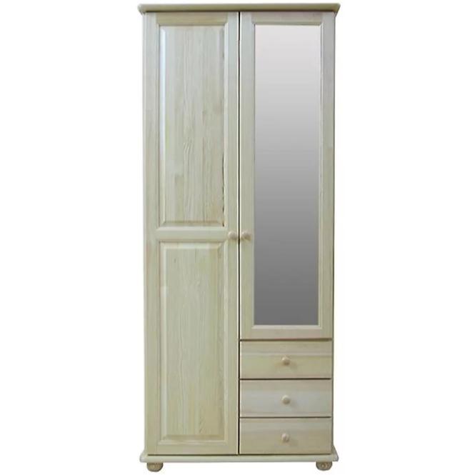 Schrank Mit Spiegel 35cm Erle