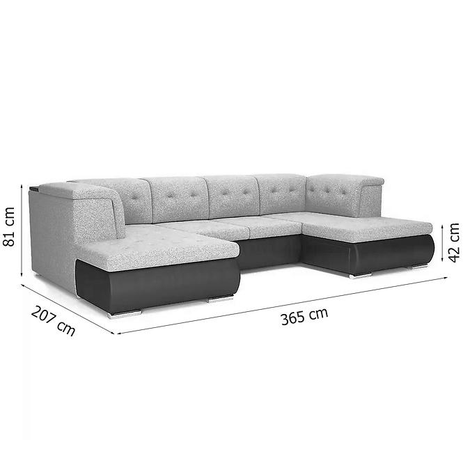 Ecksofa Santiago Madryt 1100+vida 99