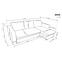 Ecksofa Jawa Lawa Enjoy 21 + Enjoy 22 G1,7