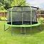 Trampolin mit Leiter 305cm grün,3