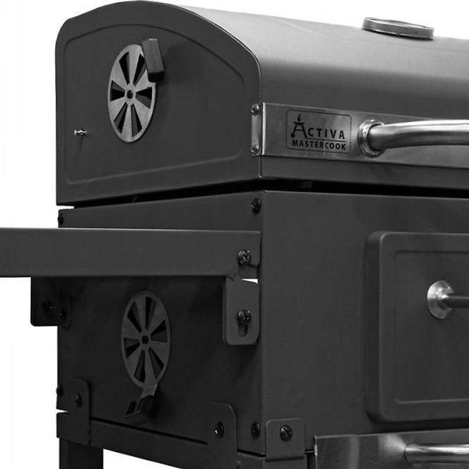 Holzkohlengrill Angular Smart 11247C