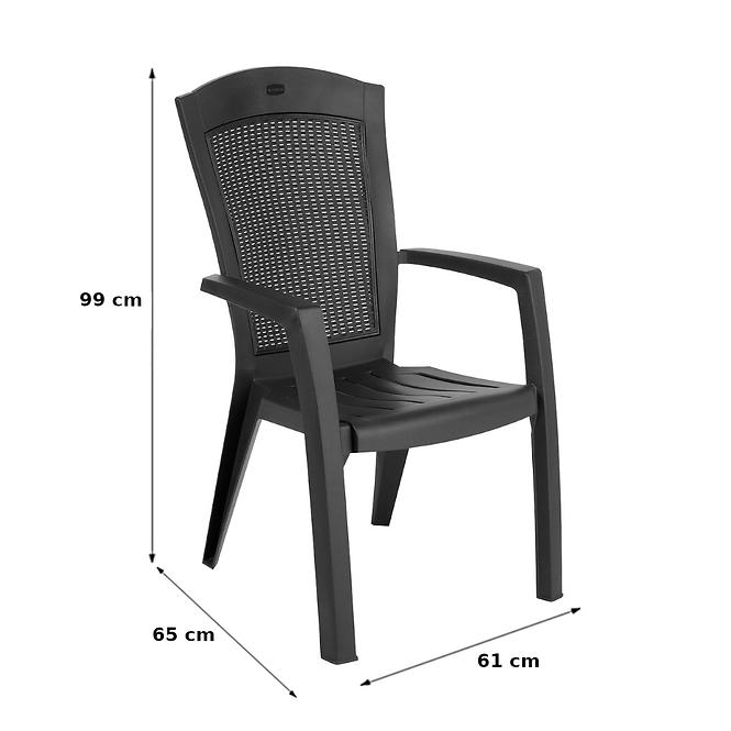 Gartenstuhl Minesota braun