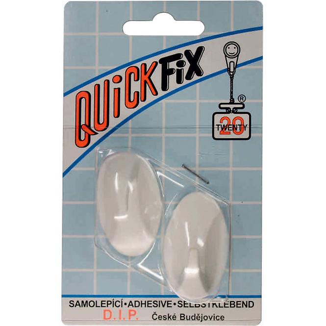 Quickfix Haken selbstklebend Typ 2  - 2St. - Weiß