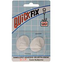 Quickfix Haken selbstklebend Typ 6 - 2St. - silber