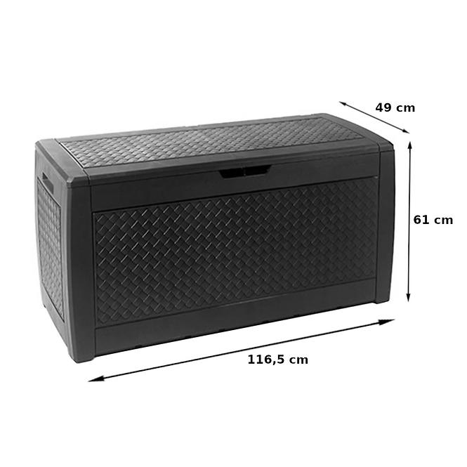 Aufbewahrungsbox für den Garten Rato 116,5 cm