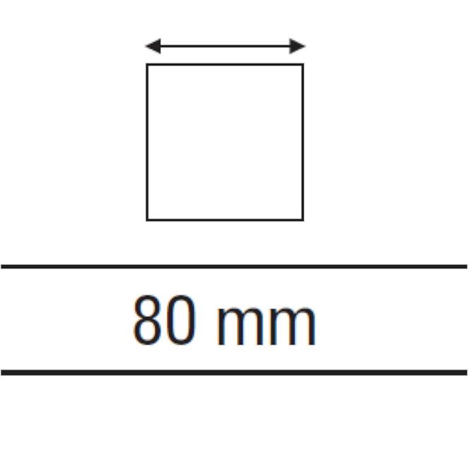 Edelstahl Spachtel 80MM