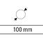 Verzinktes Rührerwerk 100mm,2