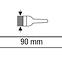 Halbenglischer Pinsel 90,4