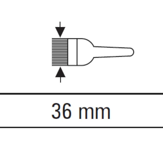 Englischer Pinsel  36