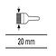 Runde Bürste 20,2