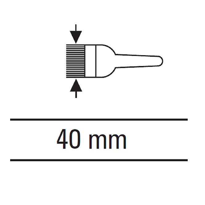 Runde Bürste 40