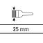 Pinsel für Heizkörper 25,2