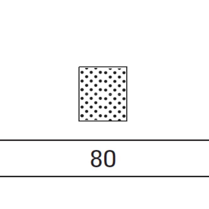 Schleifschwamm 80