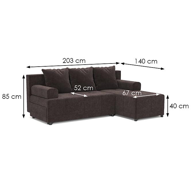 Ecksofa Max Alfa 09