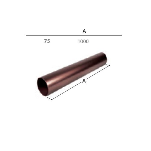 Ablassrohr Dn 75 1 M