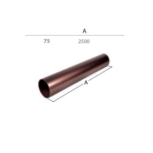 Ablassrohr Dn 75 2,5 M