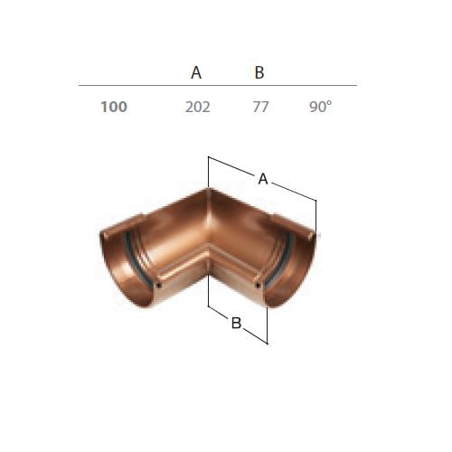 Innere Ecke Rg 100 Anthrazit