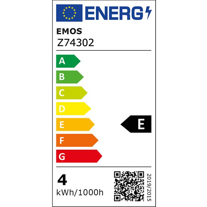 59ZE ŻARÓWKA LED VNT ST64 4W E27 WW+ Z74302