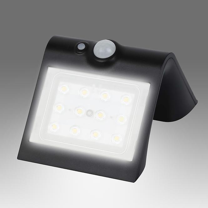 LED 1,5W PIR IP65 4000K 220lm černá