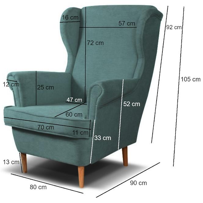 Sessel Kingston Rico 18 DD/1