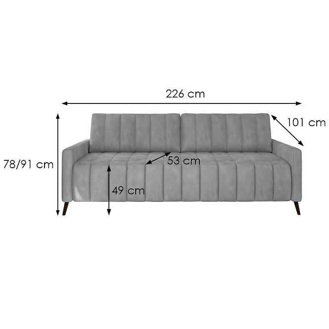 Sofa Molly Jasmine 90