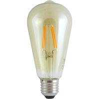 59BZ ŻARÓWKA LED 4W E27 GOLD DECOR FILAMENT ST64 1600K