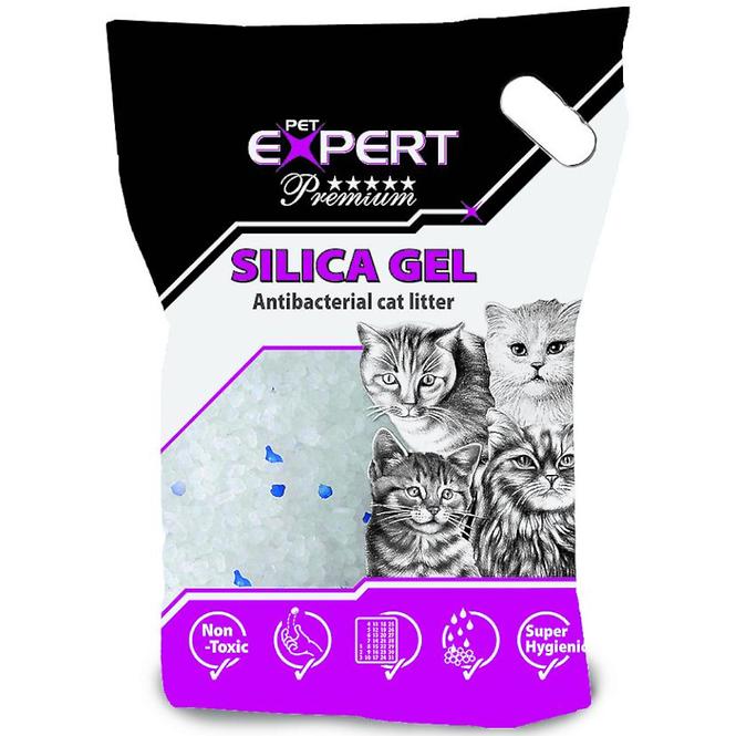 Streu Silicagel 1,5kg/3,8l Weiß+Blau PET EXPER