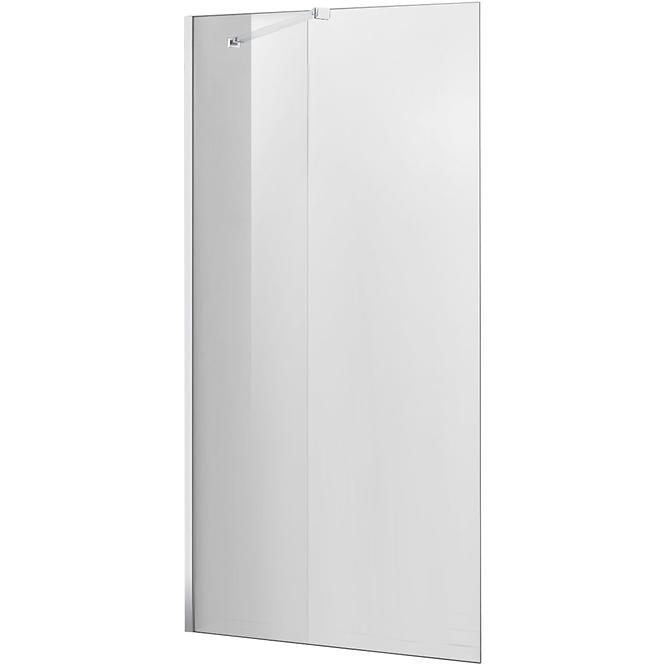 Wand WALK-IN Rode 80x195 klar - Chrom