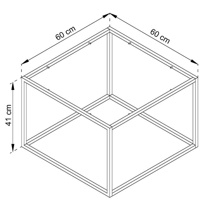 Couchtisch Enjoy 60cm Eiche Artisan