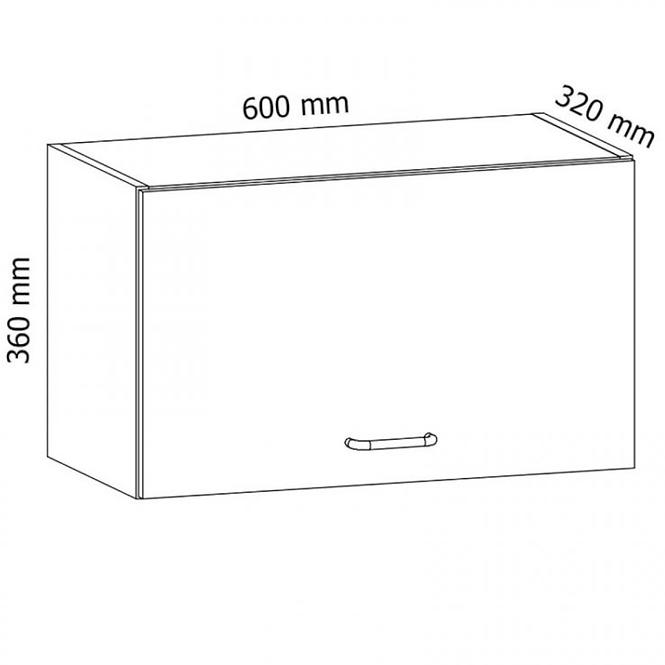 Küchenzeile Sycylia  G60kn Weiß/Kiefer Andersen