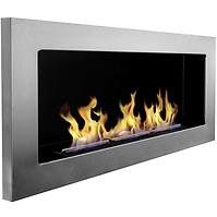 Bio Kamin 900x400 Inox Silber