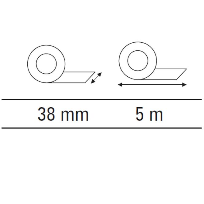 Beidseitiges Band motive 38mm/5m