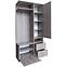 Kleiderschrank Martyna Sonoma Tabac,2