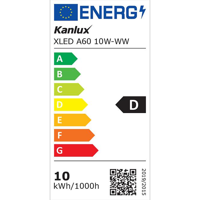 Glühbirne Filament XLED A60 10W-WW