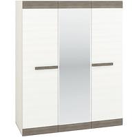 Schrank Blanco 163cm Schnee Kiefer/New Grey